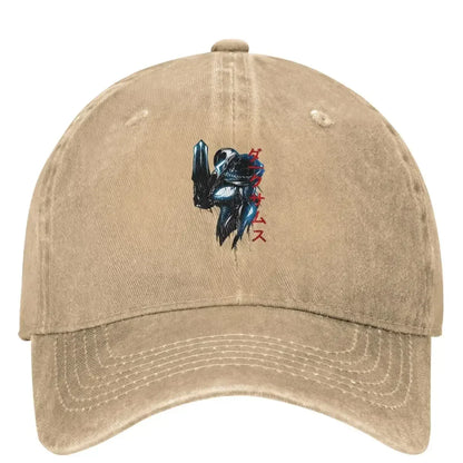 Metroid Dark Samus Washed Baseball Cap