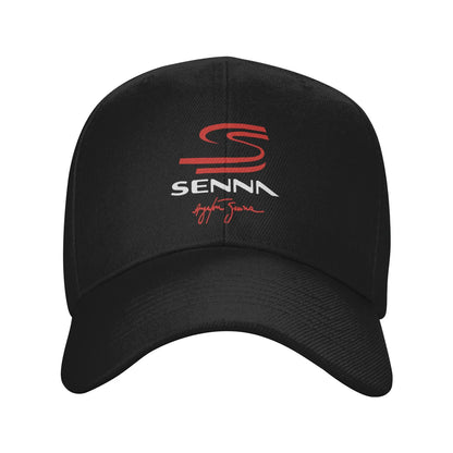 Ayrton Senna Signature Cap Men Women Racing Car Hats Golf Hats Baseball Caps