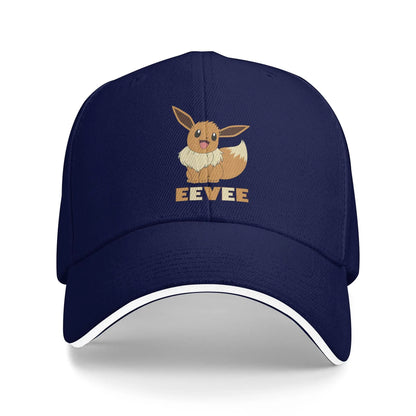 Summer Pokemon Eevee Baseball Cap