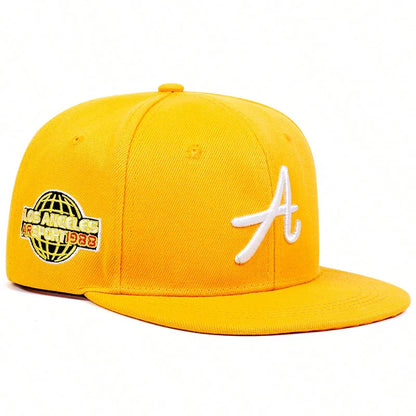 Unisex Gothic Letter Embroidery Hip-hop Hats
