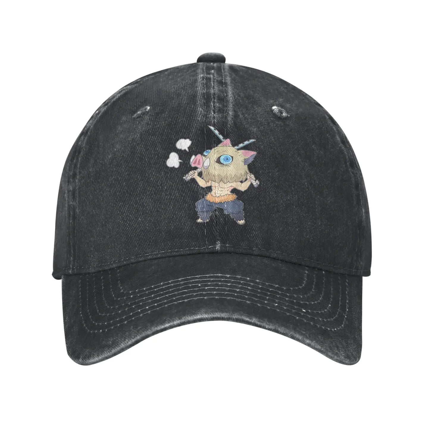 Slayer Demon Anime Teams Denim Baseball Caps