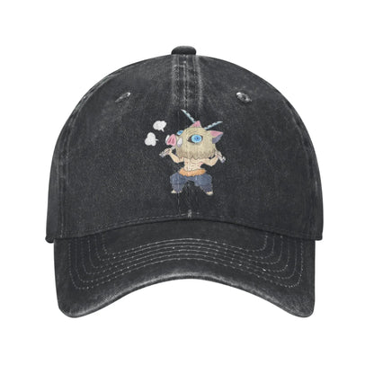 Slayer Demon Anime Teams Denim Baseball Caps