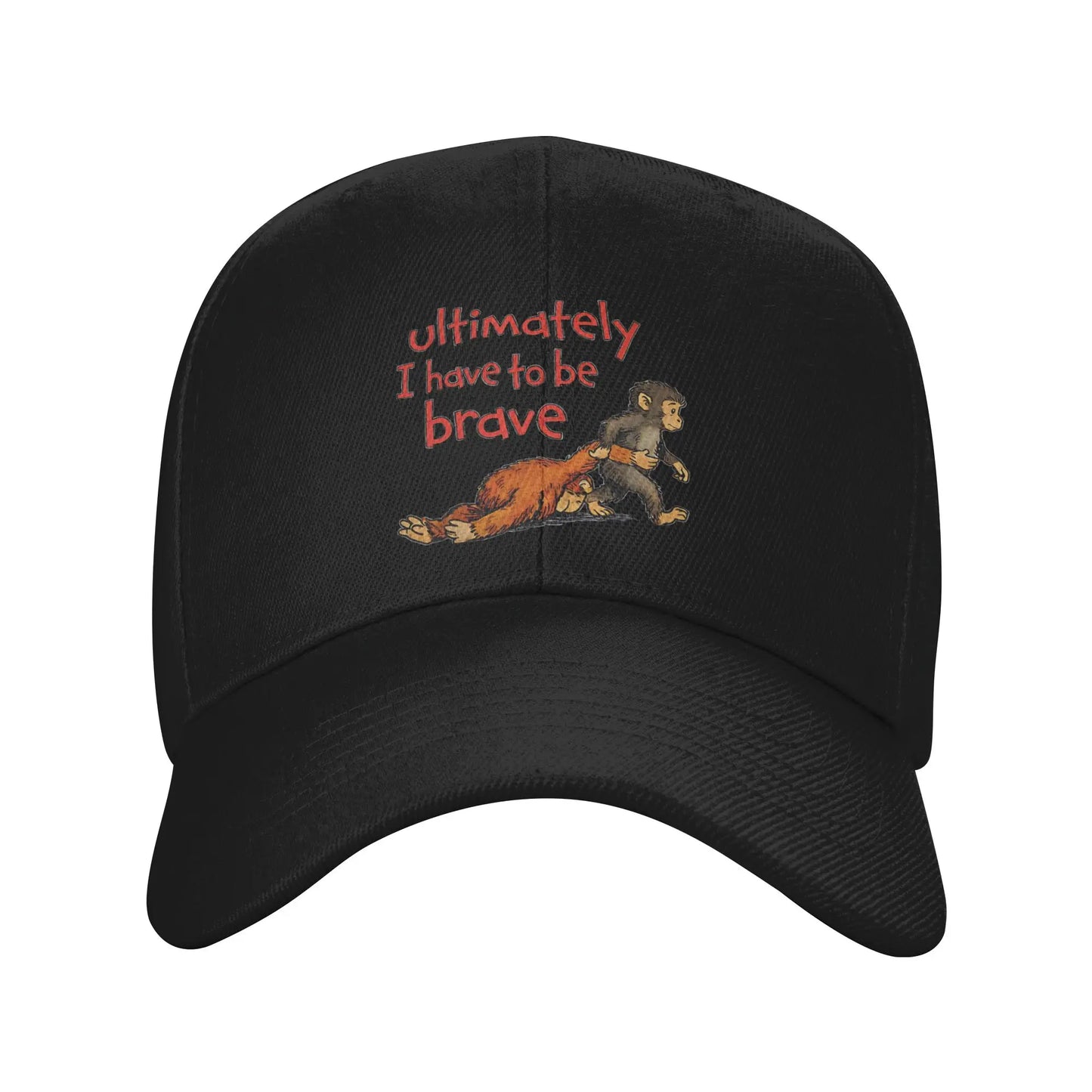 Sad Monkey Punch Meme With An Orange Toy Cap Baseball Cap For Men Women