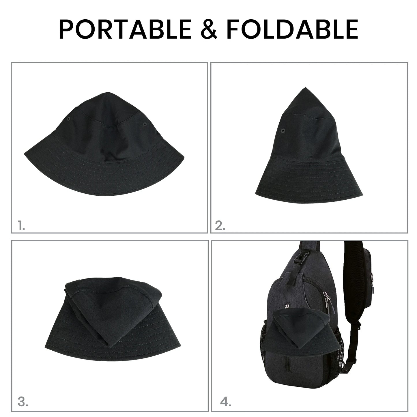 FEICUI Unisex Bucket Hat Beach Sun Hat Aesthetic Fishing Hat for Men Women Teens
