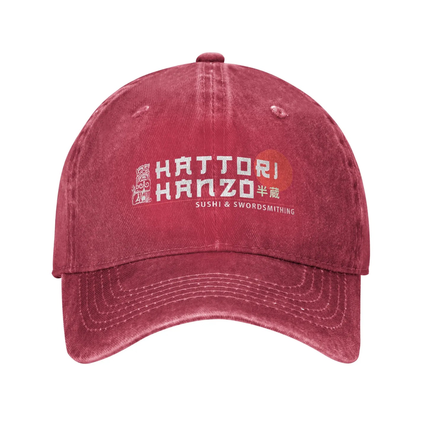 Hattori Hanzo Sushi And Swordsmithing Sun Baseball Cap