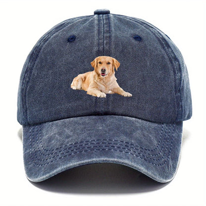 Golden Retriever Printed Baseball Cap For Both Men And Women