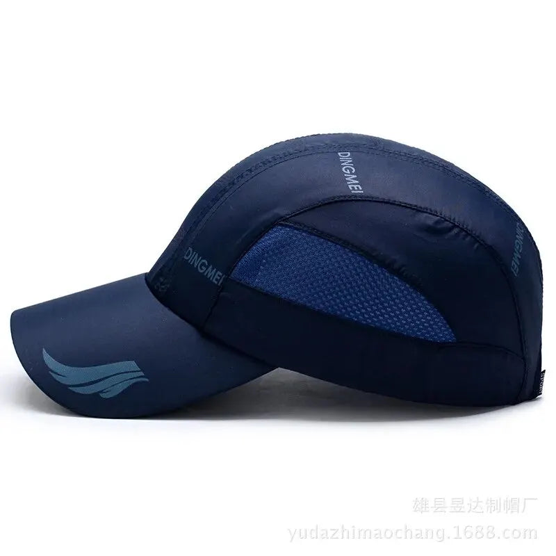 New Mesh Men's Hats Quick Dry Baseball Caps Sun Hats