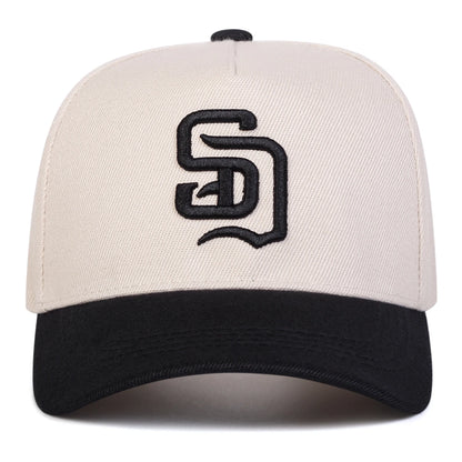 Unisex SD Letter Embroidery Baseball Caps
