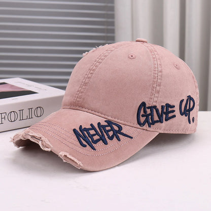Fashionable New Arrival Embroidered Letter Baseball Cap