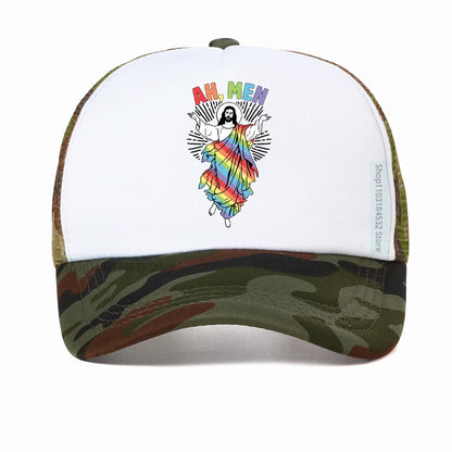 Jesus Christ 3D Print Baseball Cap