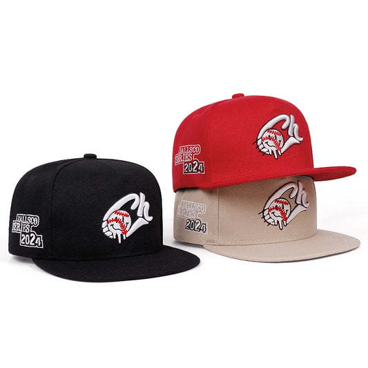 Baseball Hat CH Tennis Embroidery Backstage Hip Hop Hat Daily Leisure Flat Edge Hat