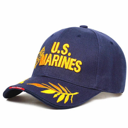 US Letter Snapack Embroidery Snapback Baseball Caps