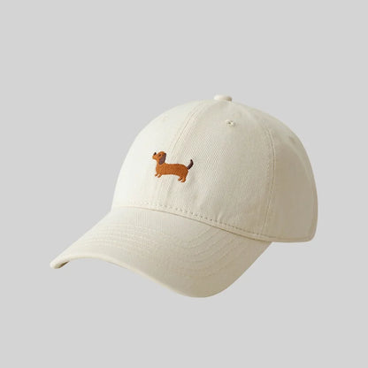 Dachshund Embroidery Baseball Hat For Men Women