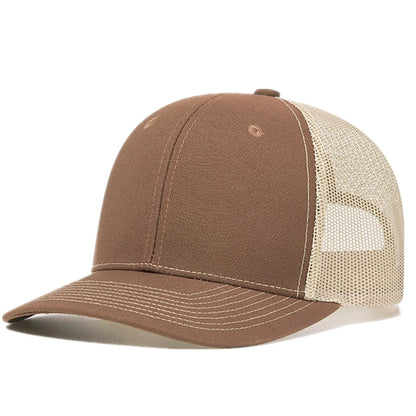 Hot Sale Unisex Cap Slight Curved Brim Style Trucker Hat  Men & Women