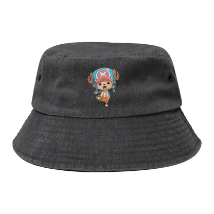 Thousand Sunny One Piece Flag Cartoon Bucket Hat