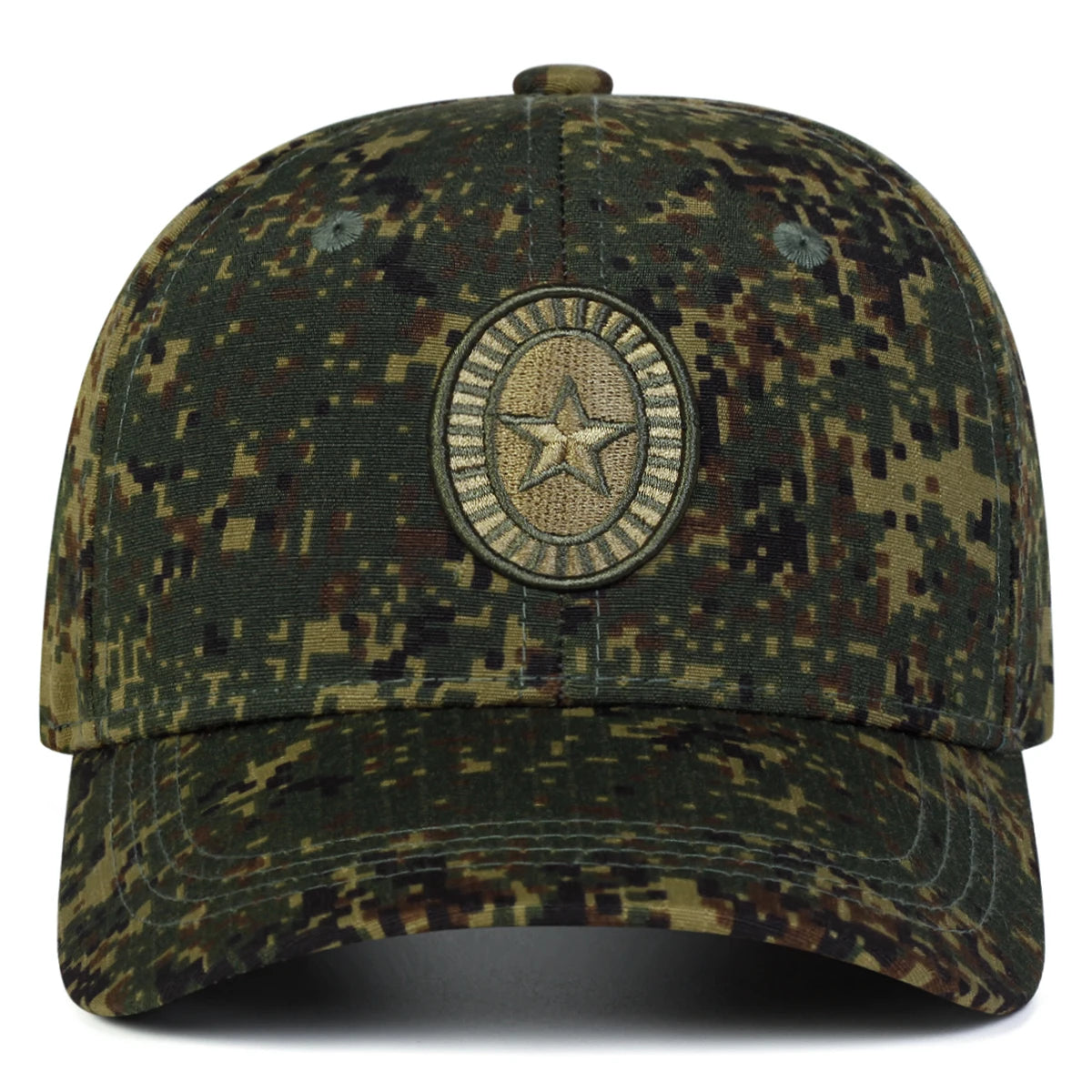Unisex Pentagram Embroidery Baseball Caps