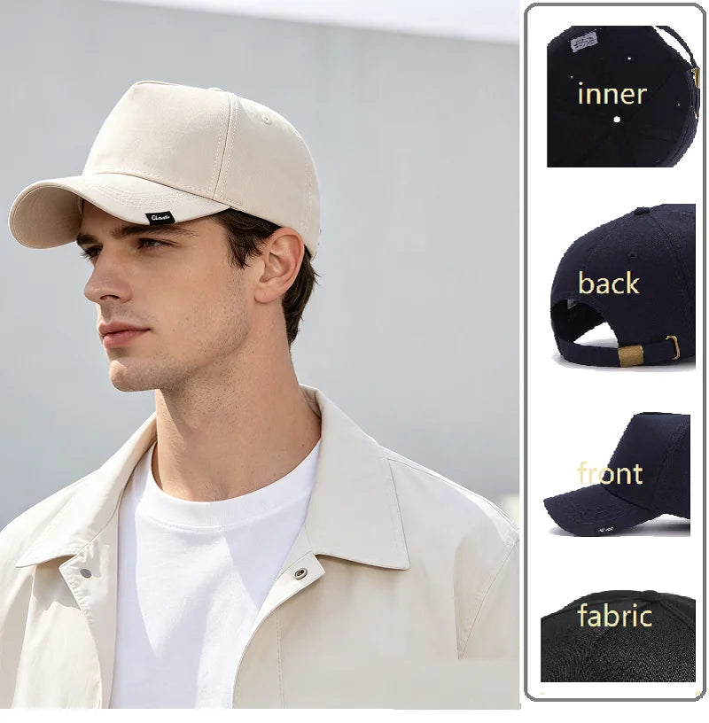 Oversize XXL 100% Cotton Baseball Cap