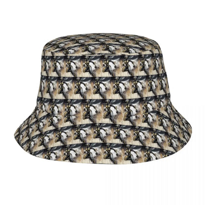 Vintage Superhero Comic Book Collection Pattern Bucket Hat