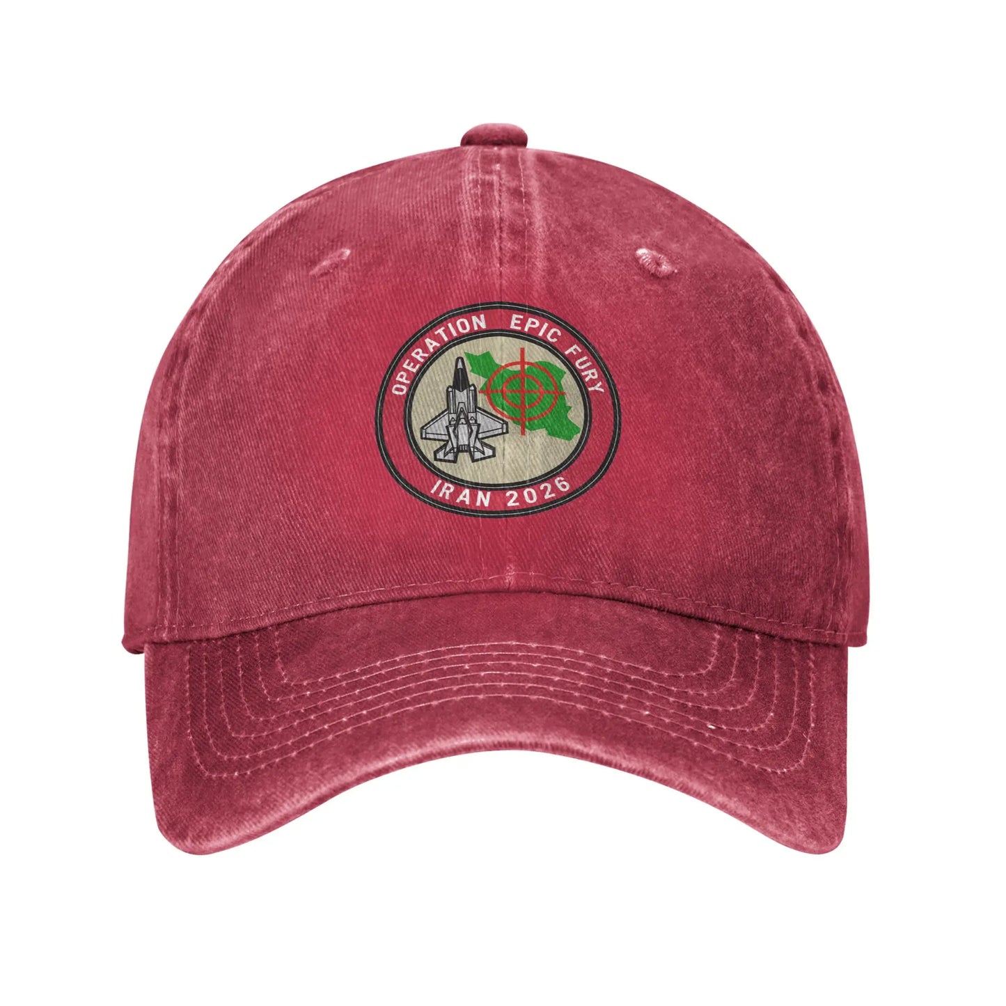 No War Iran 2026 Casual Baseball Cap