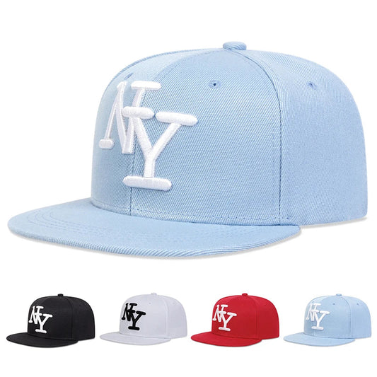 Unisex Letter Embroidery Hip-hop Hats Spring And Autumn