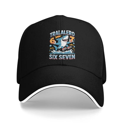 67 Six Seven 6-7 Baseball Cap Popular Steal Brainrot Gaming Meme