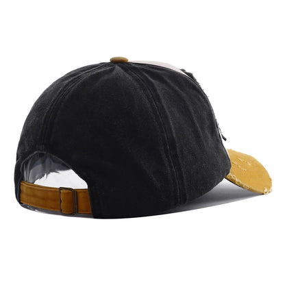 2025 New Casual Letter Print 5 Panel Baseball Cap