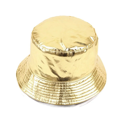 Simple Solid Color Fisherman Hat Harajuku Reversible Sun Hat Sunscreen Bucket Cap