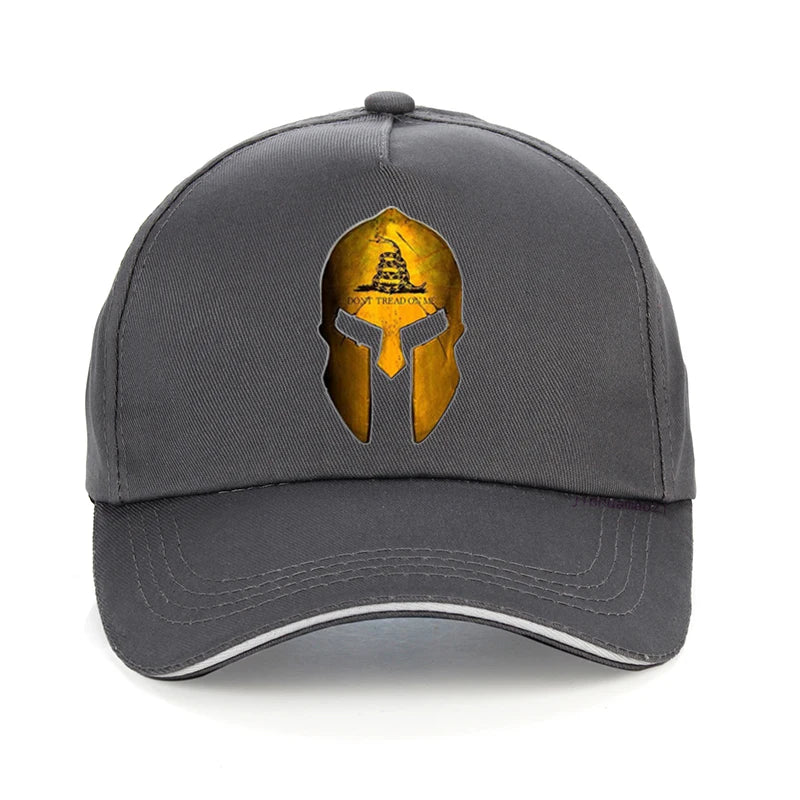 Spartan Molon Labe Sparta hat Cartoons Print Baseball Cap