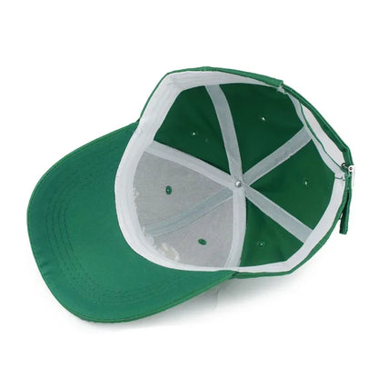 New Mens Baseball Cap 3D California Embroidery Dad Hat Green
