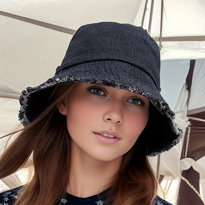 Women Sun Hat Trendy Summer Bucket Hat