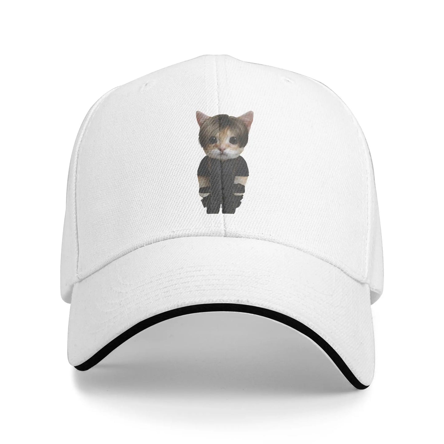L-Leon Scott Kennedy Cat Meme Baseball Cap