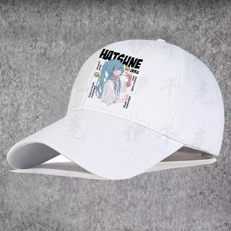 Wandai Hatsune Miku Animation Peripheral Printed Baseball Hat
