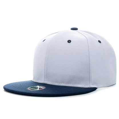 Unisex Cap Plain Snapback Hat High Quality Adult Hip Hop