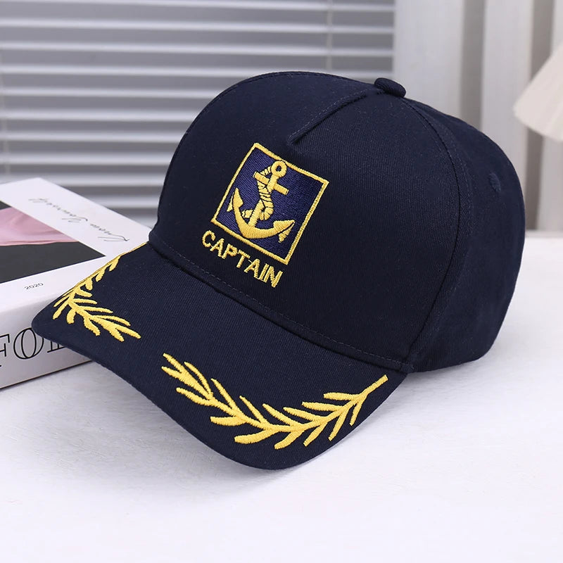 Fashionable Wheat Spike Embroidery Decorated Baseball Cap