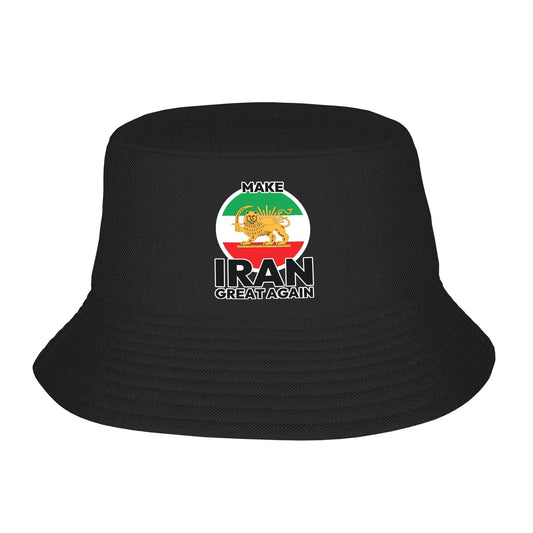 Make Iran Great Again Lion Bucket Hat