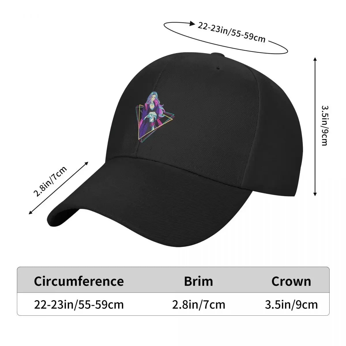 Combination Duty Protect People Bleach Rangiku Matsumoto Retro Baseball Cap