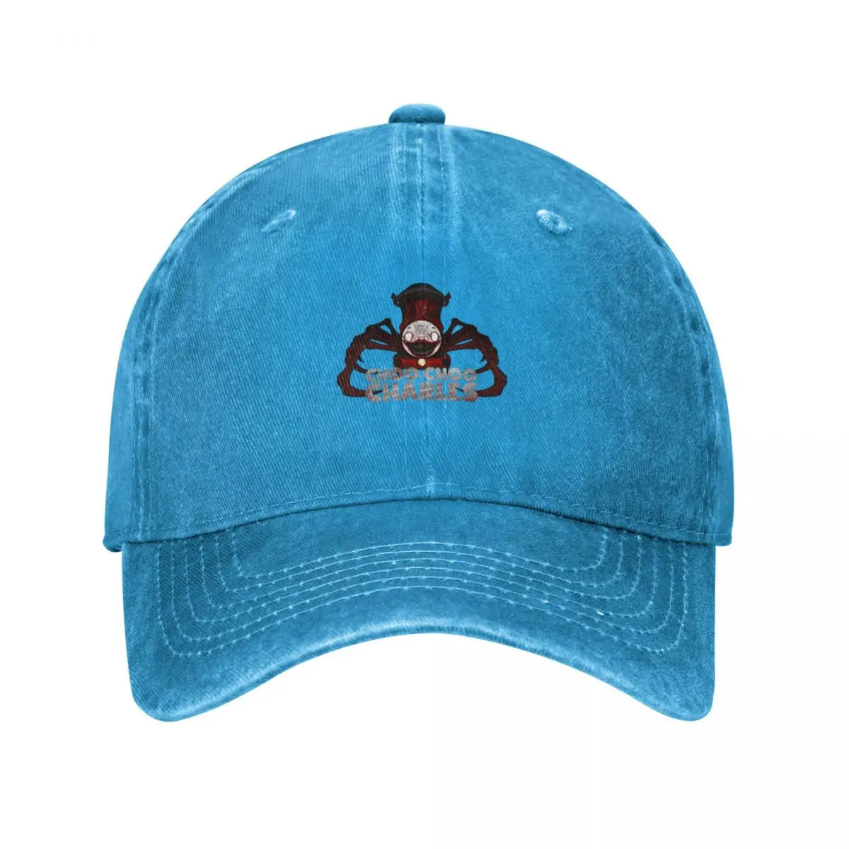 Choo Choo Charles Monster Spider Train Art Baseball Cap