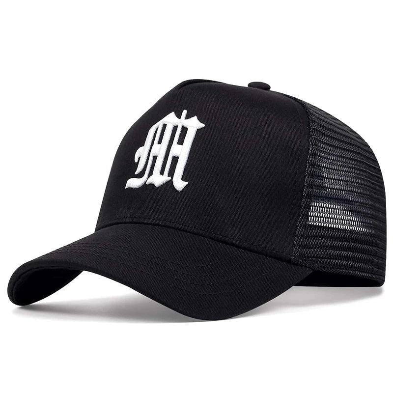 Unisex Gothic Letter Embroidery Baseball Caps
