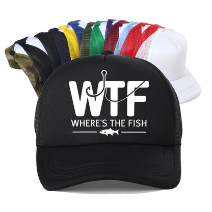 WTF Fish Baseball Cap