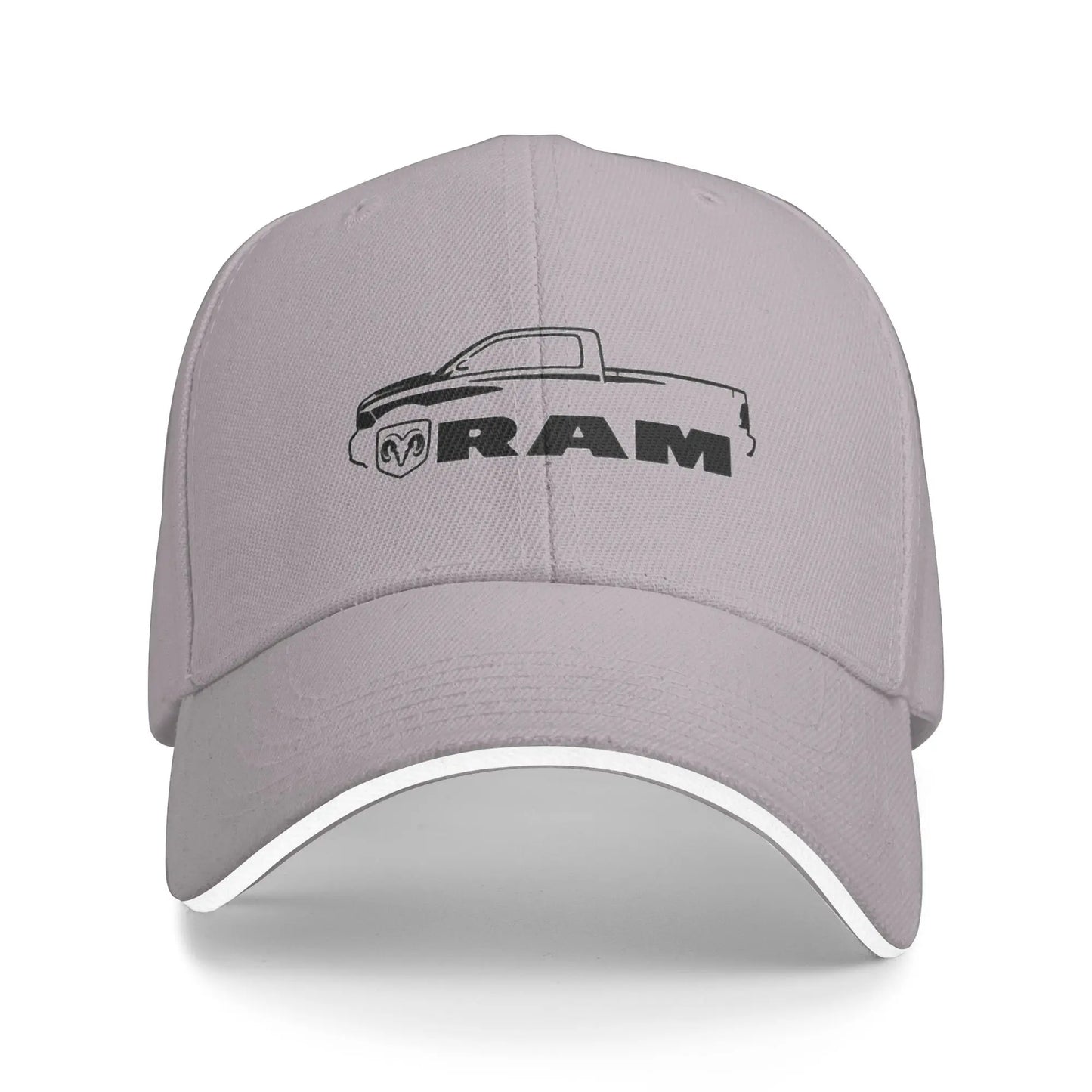 RAM Car Logo Outdoor Gym Hip Hop Hats For Women Men Baseball Caps