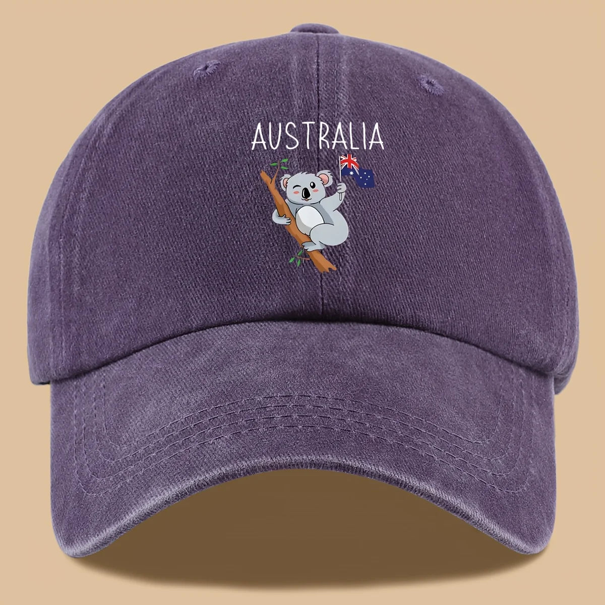 Australia Koala & Flag Baseball Cap