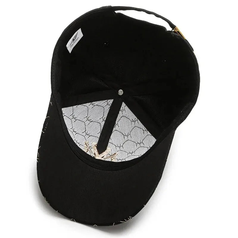 Cap Women's Fashion Brand Hard Top Three-Dimensional Internet Celebrity