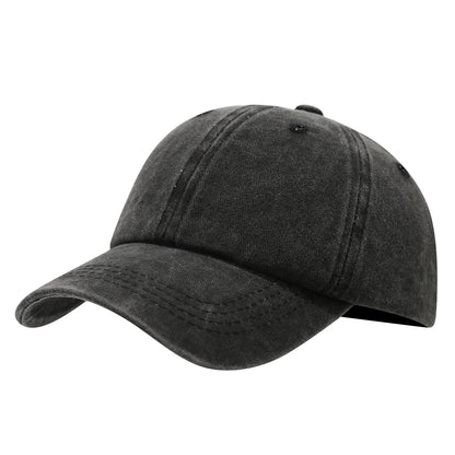 Washed Denim Baseball Cap