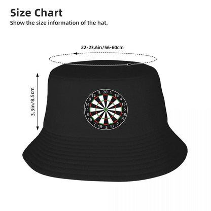 Custom Darts Board Arrow Target Bucket Hat