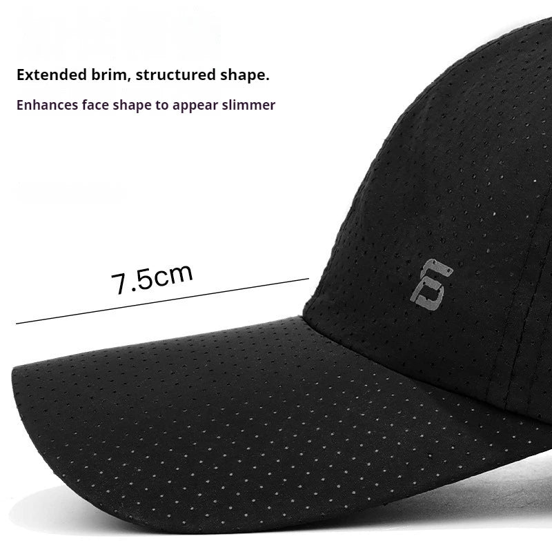 Original Design Running Cap Thin Quick Drying Breathable Duck Tongue Baseball Cap