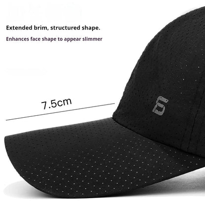 Original Design Running Cap Thin Quick Drying Breathable Duck Tongue Baseball Cap