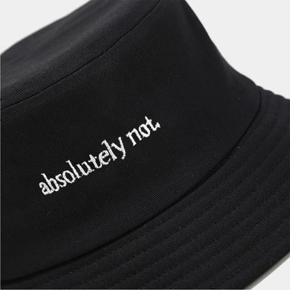 Fashionable Embroidered Fisherman Hat