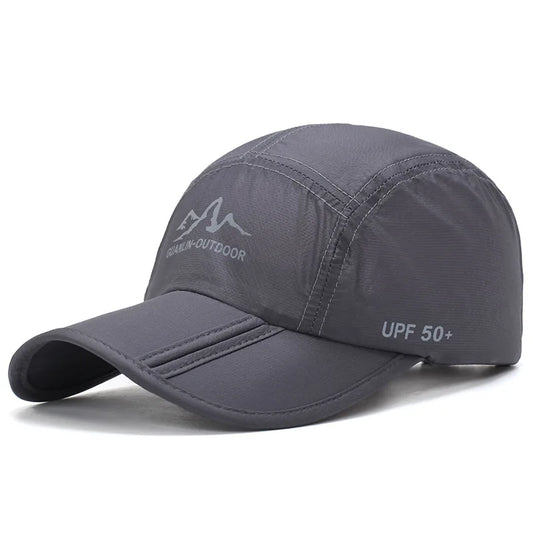 Mens Waterproof Golf Baseball Cap Windproof Breathable UPF50+