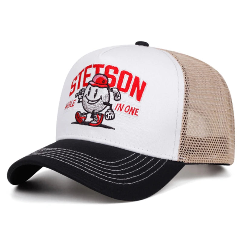 Fashion New Baseball Hat Snowman Embroidery Truck Hat