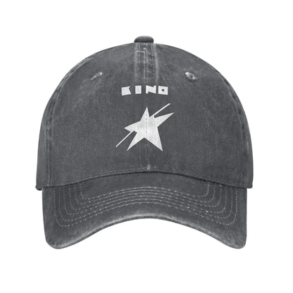 Viktor Tsoi Kino Night Star Sun Album Casual Baseball Cap